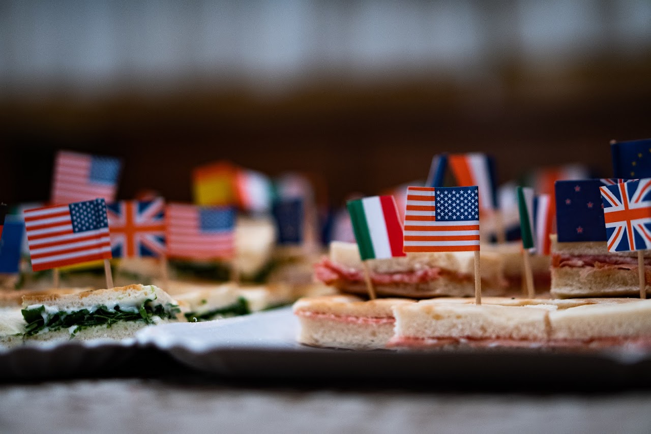 Decorative utensils on a table